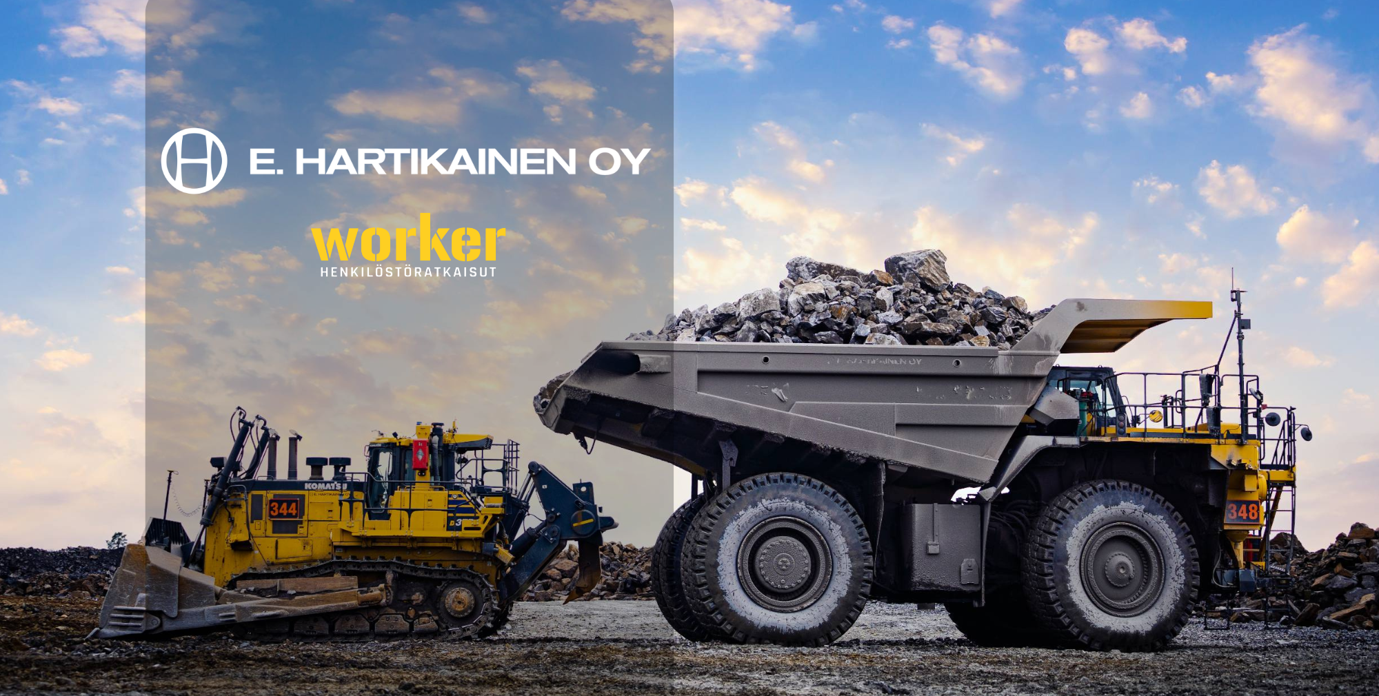 KONEENKULJETTAJIA KAIVOKSILLE